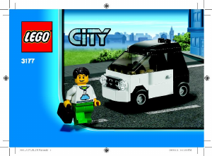 Manual de uso Lego set 3177 City Coche de ciudad