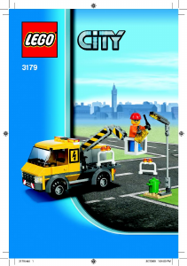 Manuale Lego set 3179 City Camion di riparazione luci