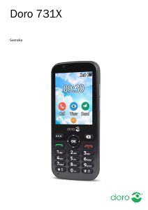 Bruksanvisning Doro 731X Mobiltelefon