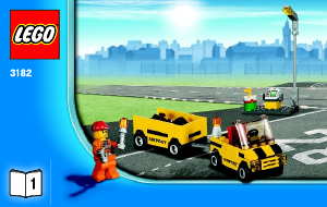 Hướng dẫn sử dụng Lego set 3182 City Sân bay