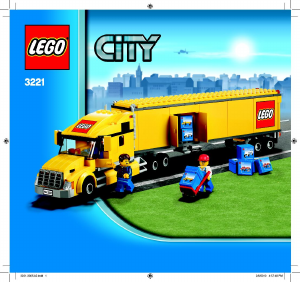 Bedienungsanleitung Lego set 3221 City LKW