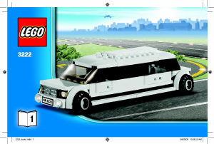 Bruksanvisning Lego set 3222 City Helikopter och limousine