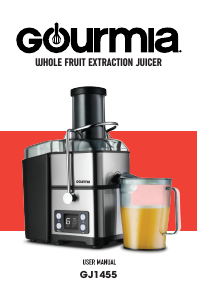 Bruksanvisning Gourmia GJ1455 Juicepress