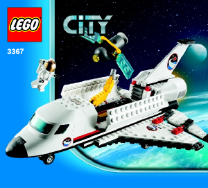 Manuale Lego set 3367 City Space shuttle