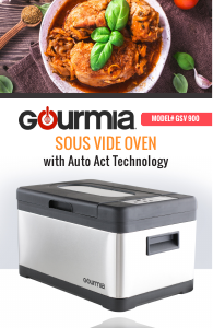 Bruksanvisning Gourmia GSV900 Sous-vide kokare