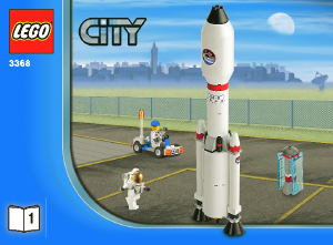 Manual Lego set 3368 City Space center