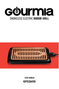 Bruksanvisning Gourmia GFS2655 Bordgrill