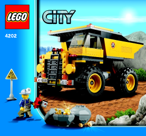 Manual Lego set 4202 City Mining truck