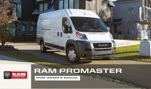 Handleiding Dodge Ram ProMaster (2020)