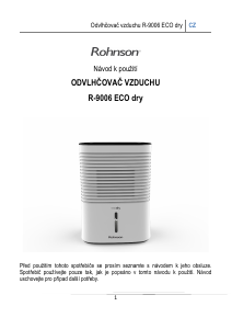 Manuál Rohnson R-9006 ECO Dry Vysoušeč