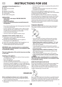 Bruksanvisning Indesit OS 1A 250 H2 1 Frys