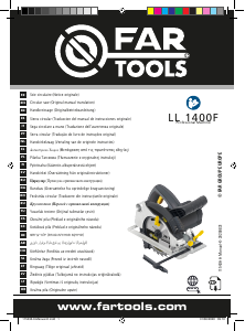 Manuale Far Tools LL 1400F Sega circolare