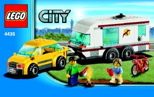 Mode d’emploi Lego set 4435 City La Voiture et sa Caravane