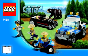 Manuale Lego set 4438 City Nascondiglio di ladro