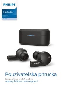 Návod Philips TAT5505BK Slúchadlá