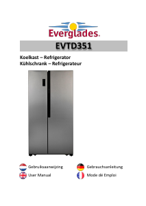 Bruksanvisning Everglades EVTD351 Kyl-frys