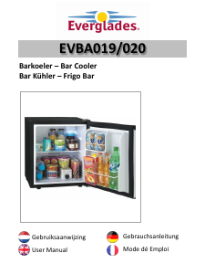 Bedienungsanleitung Everglades EVBA019 Kühlschrank