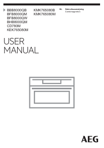 Handleiding AEG CD780M Oven
