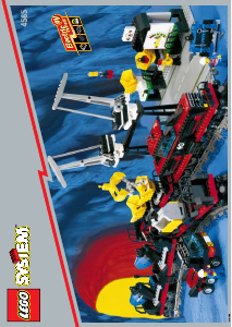 Manual Lego set 4565 City Goods train set