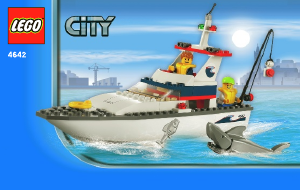 Manuale Lego set 4642 City Nave da pesca