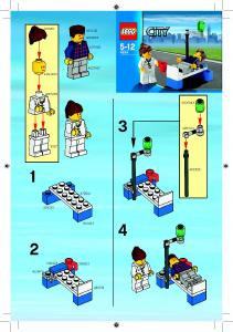 Bedienungsanleitung Lego set 4936 City Arzt mit Patient
