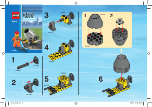 Bedienungsanleitung Lego set 5610 City Bauarbeiter