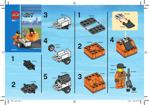 Manual Lego set 5611 City Public works