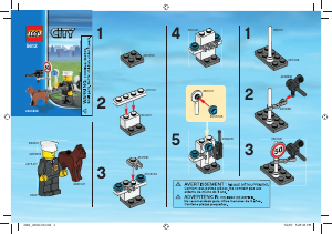 Manuale Lego set 5612 City Poliziotto