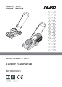 Manuale AL-KO Silver 46 BR-A Comfort Rasaerba