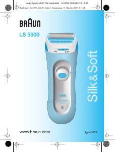Handleiding Braun LS 5500 Silk & Soft Scheerapparaat