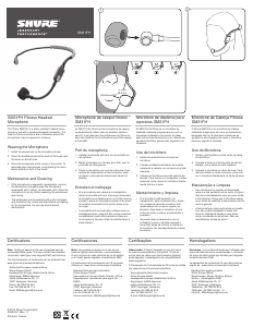 Handleiding Shure SM31FH Headset