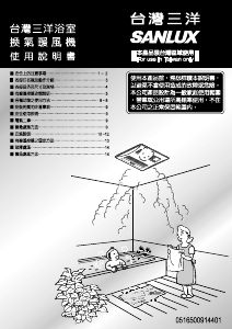 说明书 三洋SANLUX EK-16FH 暖气机