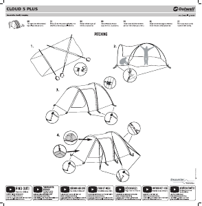 Manual Outwell Cloud 5 Plus Tent