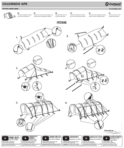 Manual Outwell Colorado 6PE Tent