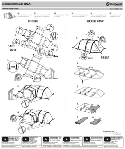 Manual Outwell Grandville 8SA Tent