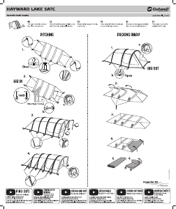 Manual Outwell Hayward Lake 5ATC Tent