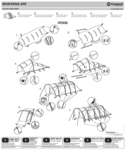 Manual Outwell Montana 6PE Tent