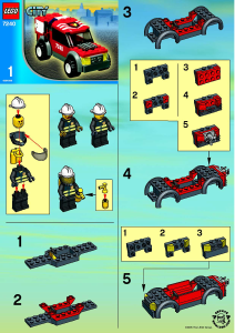 Bruksanvisning Lego set 7240 City Brandstation