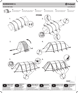 Manual Outwell Norwood 6 Tent