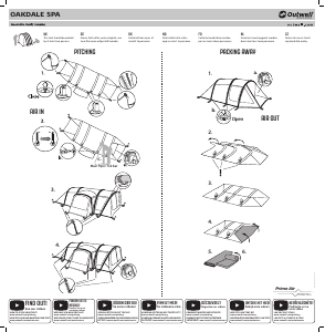 Manual Outwell Oakdale 5PA Tent