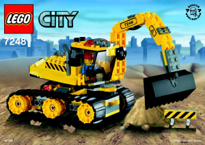 Bedienungsanleitung Lego set 7248 City Raupenbagger