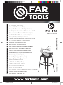 Manual de uso Far Tools PSL 120 Sierra de desplazamiento