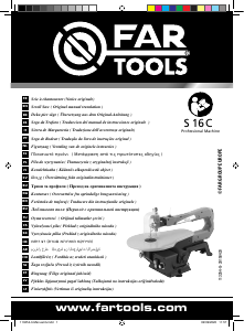 Mode d’emploi Far Tools S 16 C Scie à chantourner