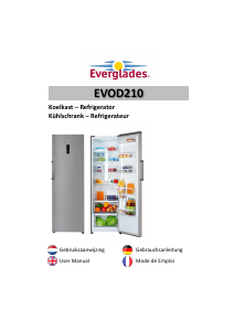 Bedienungsanleitung Everglades EVOD210 Kühlschrank