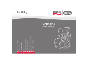 Handleiding Britax-Römer Versafix Autostoeltje