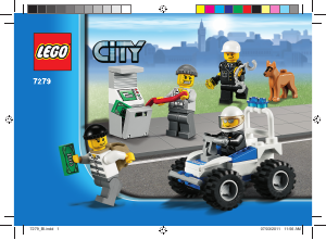 Manual Lego set 7279 City Police minifigure collection
