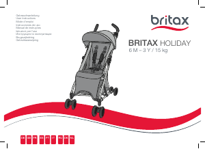 Handleiding Britax Holiday Kinderwagen