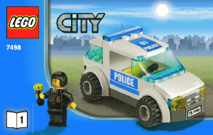 Manual Lego set 7498 City Police station