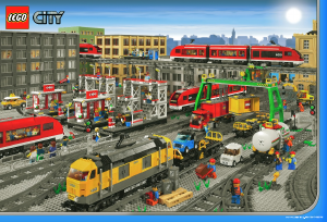 Bedienungsanleitung Lego set 7499 City Flexible Schienen