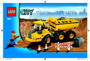 Mode d’emploi Lego set 7631 City Le camion-benne